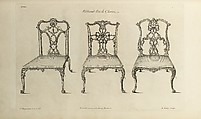 The Gentleman and Cabinet-maker's Director:  Being a Large Collection of . . . Designs of Household Furniture in the Gothic, Chinese and Modern Taste . . ., Thomas Chippendale (British, baptised Otley, West Yorkshire 1718–1779 London), London: Thomas Chippendale, 1754
